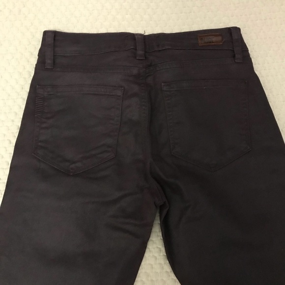 Paige Verdugo Luxe-Coated Ultra-Skinny Ankle Jeans - Picture 6 of 10